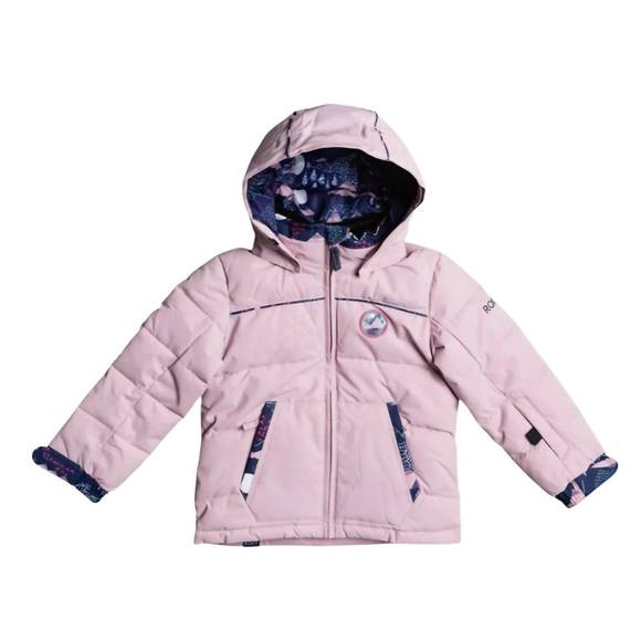 NEW ROXY girl's heidi jacket in pink - Picture 1 of 3